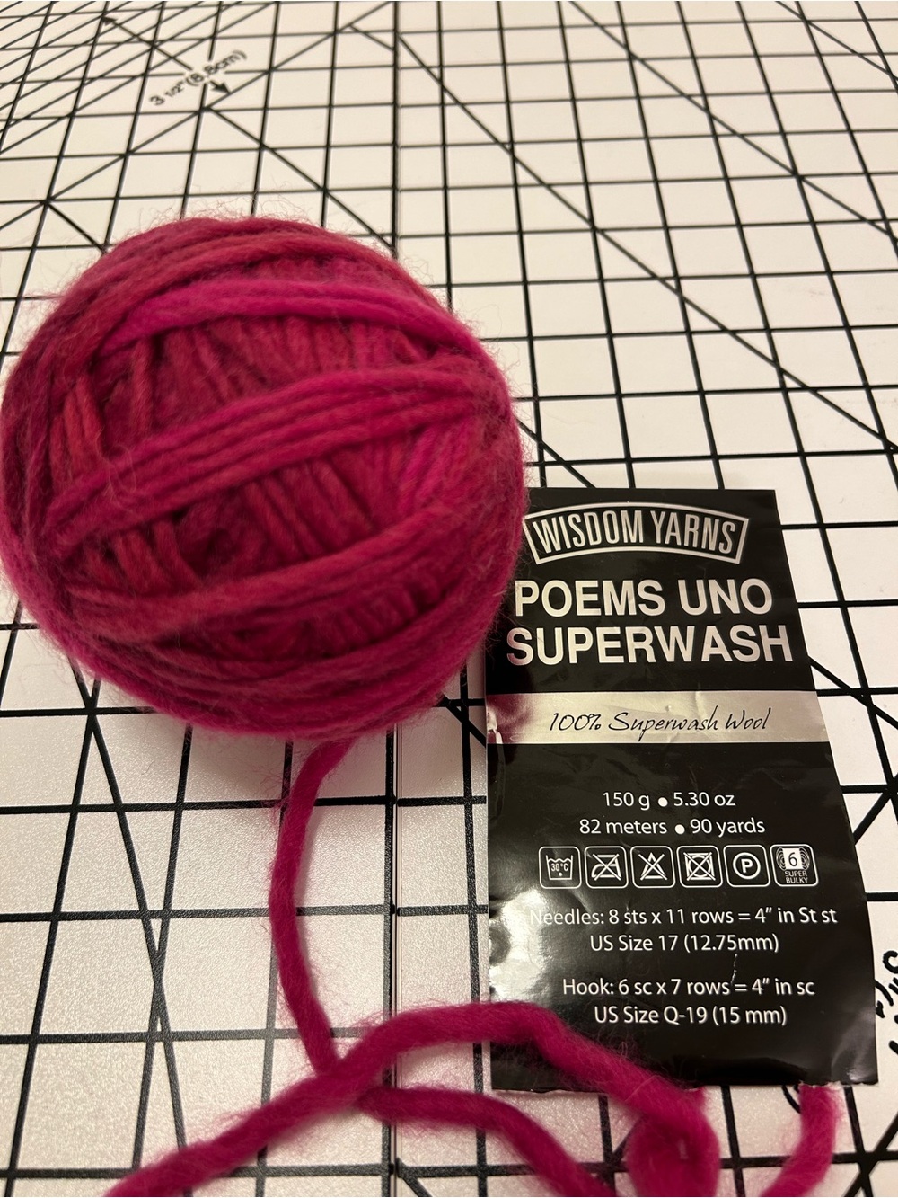 Wisdom Yarns Poems Uno Superwash Wool yarn